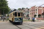 Historic streetcars in Porto no 218